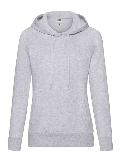 Fruit of the Loom Felpa Con Cappuccio Leggera Donna