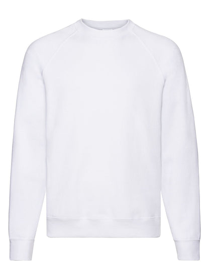Fruit of the Loom Classic Felpa Girocollo Raglan Uomo