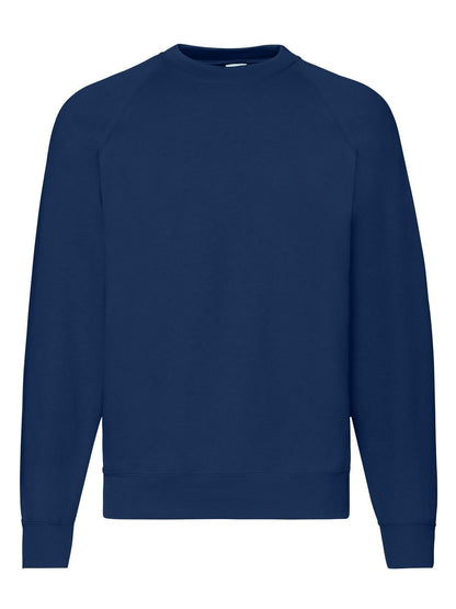 Fruit of the Loom Classic Felpa Girocollo Raglan Uomo