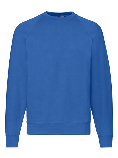 Fruit of the Loom Classic Felpa Girocollo Raglan Uomo