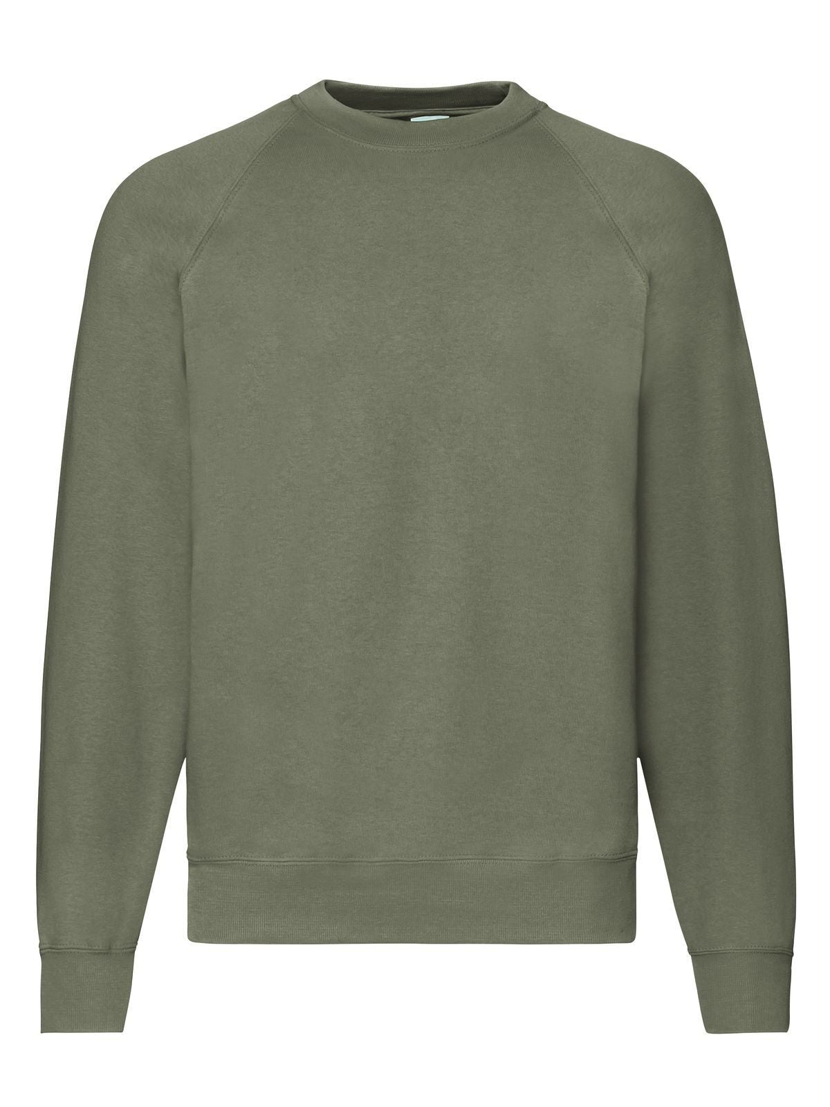 Fruit of the Loom Classic Felpa Girocollo Raglan Uomo