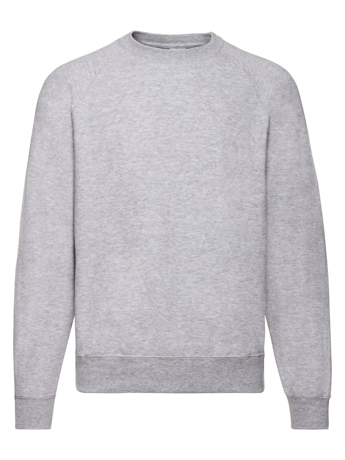 Fruit of the Loom Classic Felpa Girocollo Raglan Uomo