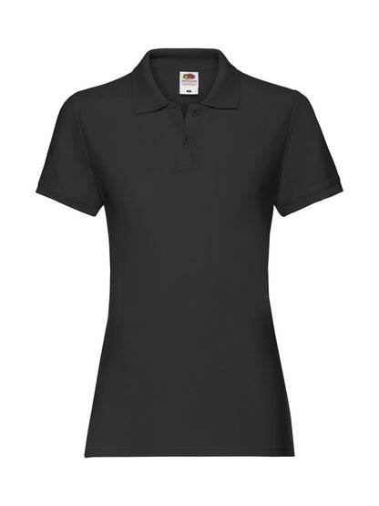 Fruit of the Loom Ladies Premium Polo Manica Corta Donna