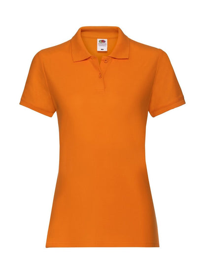 Fruit of the Loom Ladies Premium Polo Manica Corta Donna