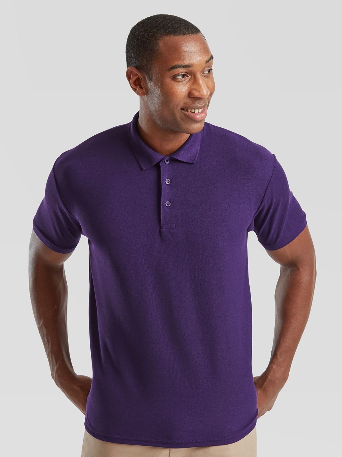 Fruit of the Loom 65/35 Polo Manica Corta Uomo