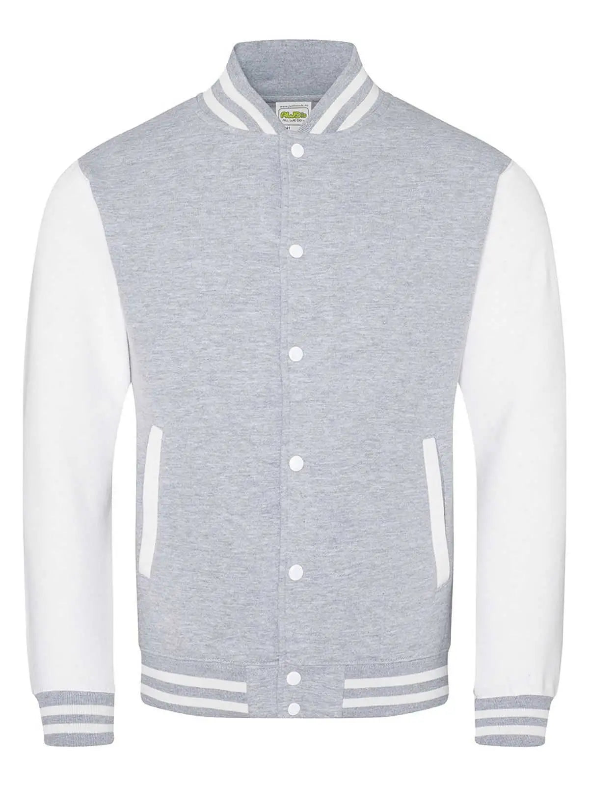 Just Hoods Felpa College Unisex Varsity Jacket
