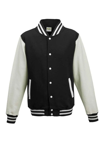 Just Hoods Felpa College Unisex Varsity Jacket