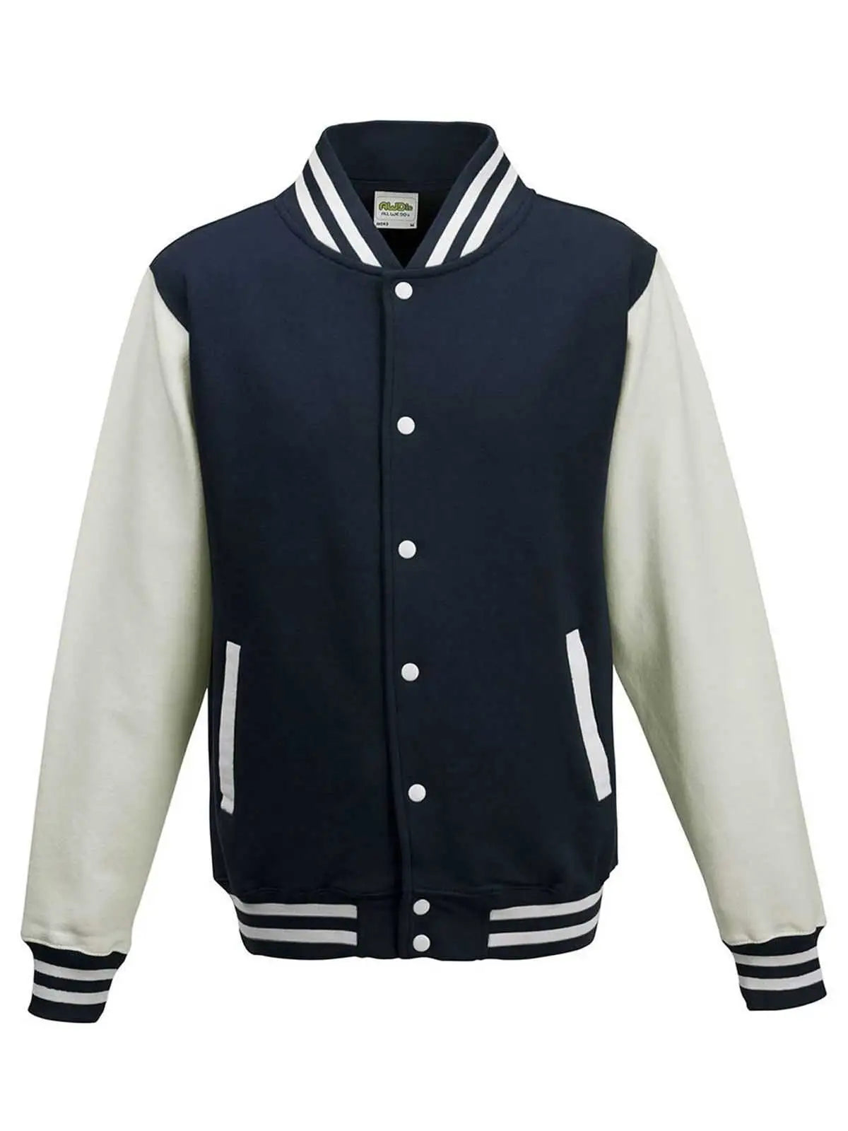 Just Hoods Felpa College Unisex Varsity Jacket